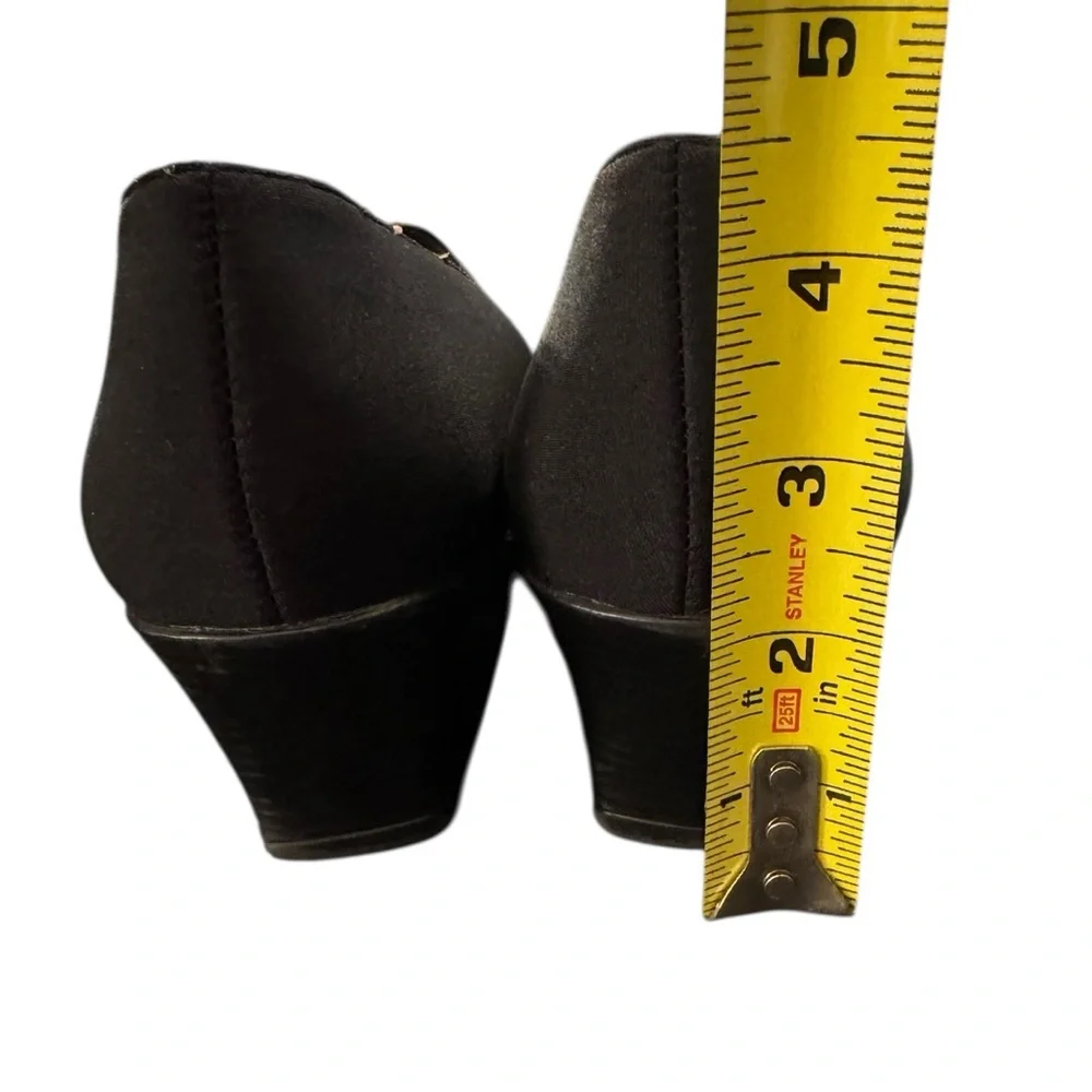 Life Stride Elegant Black Women's Heeled Shoes size 8.5 - Picture 7 of 7